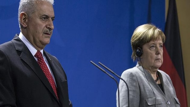 Babakan Yldrm: Trkiye-Almanya ilikilerinde hassasiyetimiz belli