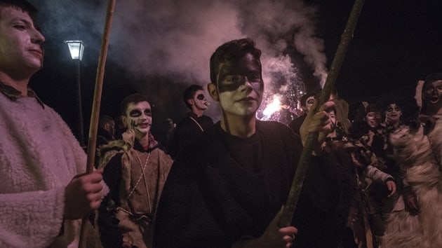 Yunanistan'da 'Hayalet Gecesi' festivali