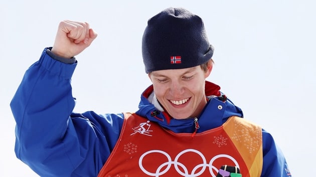 Oystein Braaten, kariyerinin ilk olimpiyat ampiyonluuna ulat