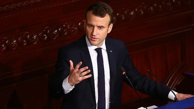 Fransa Cumhurbakan Macron'a 'diktatr' sulamas