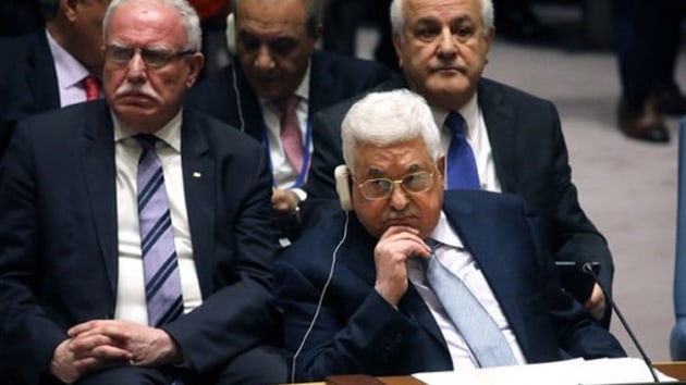 Mahmut Abbas Filistin'in BM'de ye olarak tannmas arsnda bulundu