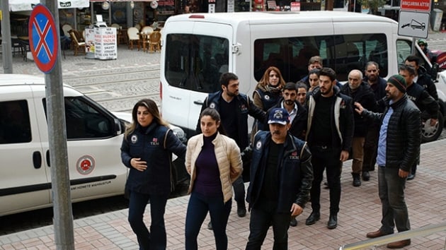 Kocaelide terr propagandas yapan 6 HDPli ynetici tutukland  