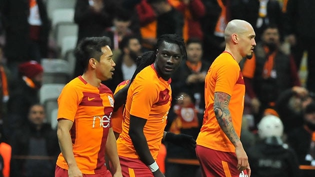 Dn akam Bursaspor, Galatasaray ceza sahasna bir kez bile giremedi