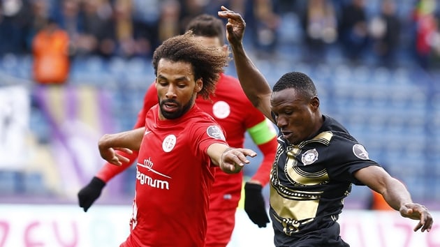 Osmanlspor ile Antalyaspor 0-0 berabere kald