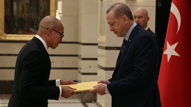 Cumhurbakan Erdoan, Brunei Darussalam Bykelisi Kasm' kabul etti