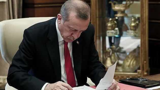 Cumhurbakan Erdoan'dan Yatrm Ortamnn yiletirilmesine ilikin kanuna onay