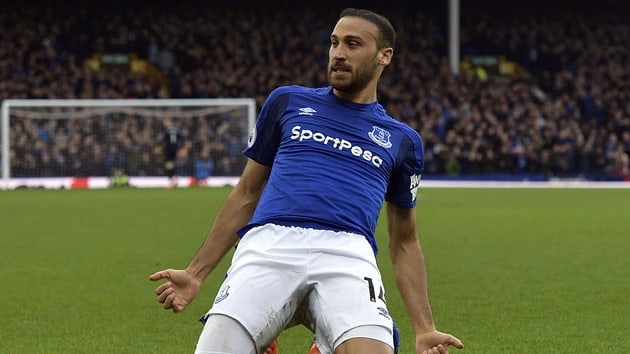 Everton, Cenk Tosun'un da gol att mata Brighton' 2-0 malup etti