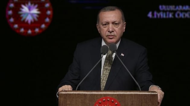 Cumhurbakan Erdoan: Afrin'e girdik giriyoruz