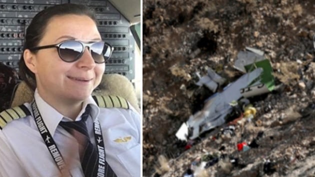 ran'da den Trk uann pilotunun kayp olduu iddia edildi