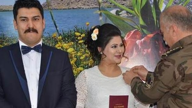 Fotoraf ekimi iin Hakkariye gelen fotoraf sanats polis memuru ile evlendi