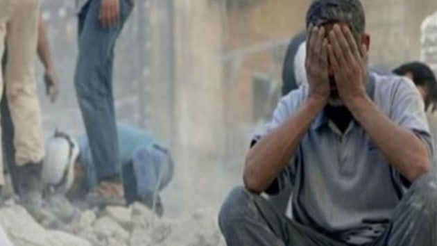 Esed glerinden Hama'ya hava saldrlarnda  2'si ocuk 4 sivil hayatn kaybetti, 5 sivil de yaraland