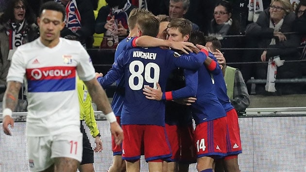 CSKA Moskova, deplasmanda Lyon'u 3-2 malup etti ve eyrek finale ykseldi