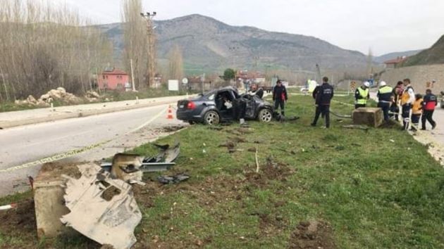 Bakan Fakbaba'nn koruma polisleri kaza yapt: 3 yaral
