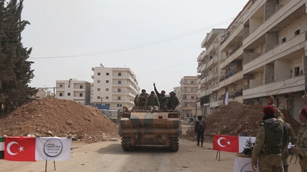 TSK ve SO, Afrin'de 29 ky daha terristlerden kurtarld