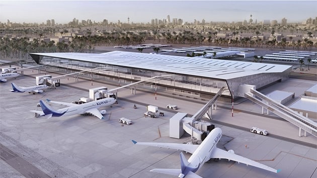 Yeni havaliman referans oldu  Kuveytte 450 milyon $lk i ald