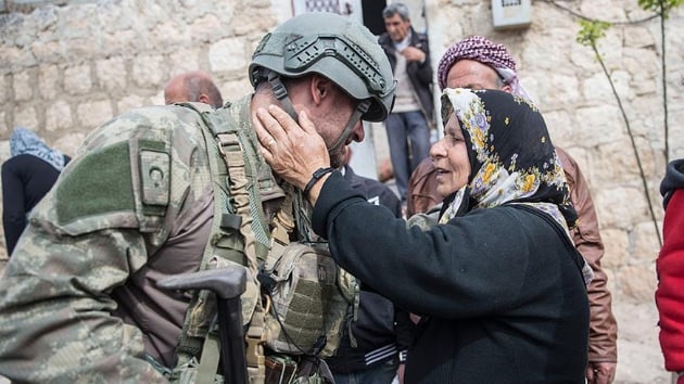 Afrin halk: Trk askerini grnce kurban kestik