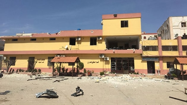 PKK/YPG'li terristler hastaneyi bile bomba ile tuzaklamlar