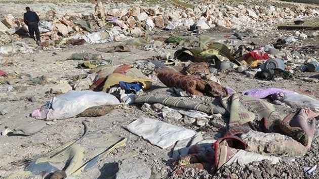 dlib'deki snmac kampna hava saldrsnda 10 sivil hayatn kaybetti