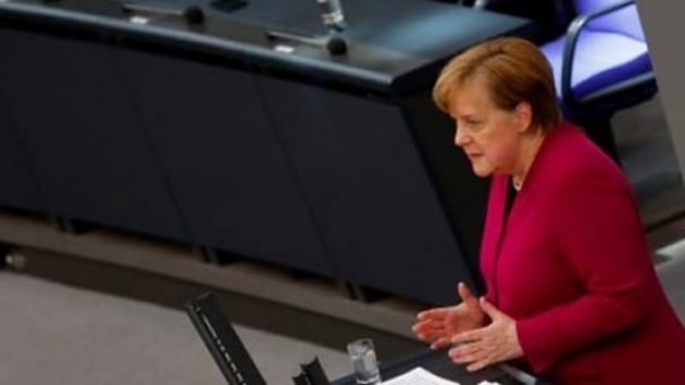 Afrin'in terristlerden temizlenmesi Almanya Babakan Angela Merkel'i rahatsz etti