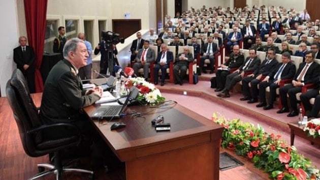Genelkurmay Bakan Orgeneral Akar, 'Trkiye ve Gvenlik' konulu konferans verdi