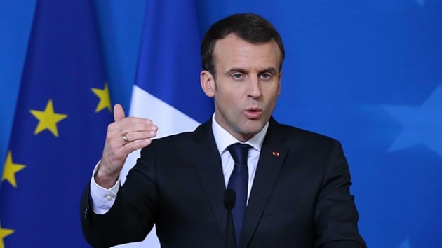 Macron: Bunu (Salisbury olay) Avrupa'nn egemenliine ynelik bir saldr olarak gryoruz