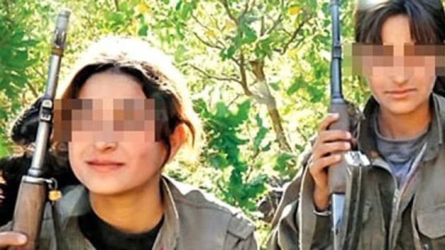 Terr rgt PKK/YPG'nin hainlii 17 yandaki terristin ifadelerinde