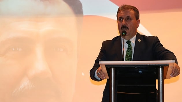 BBP Genel Bakan Mustafa Destici: nallah Mnbi de terristlerden temizlenecek