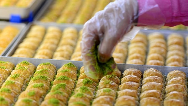 Dünyanın en büyük baklavası ödülü Türkiye'nin