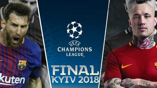 Barcelona Roma ma�� nefes kesti