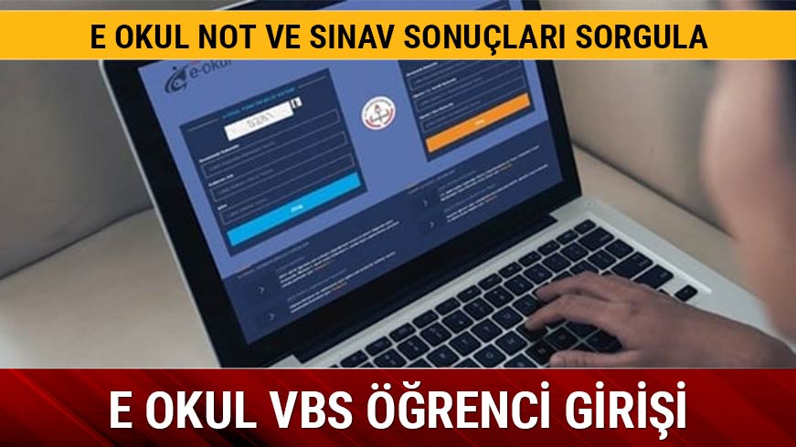 E Okul VBS ��renci not devams�zl�k sorgula