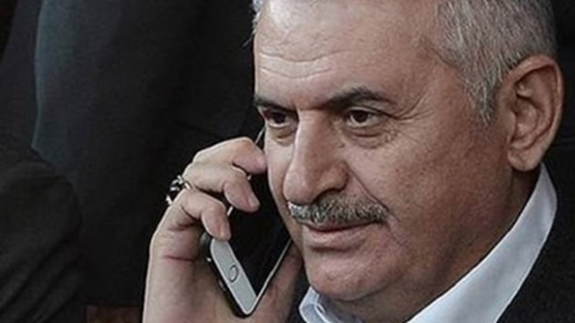Babakan Yldrm'dan, Aliyev'e tebrik telefonu 