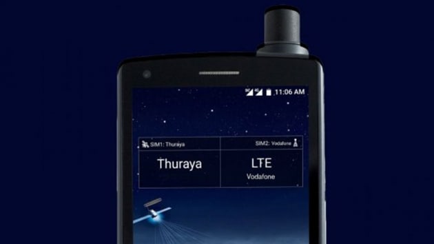 Androidli ilk uydu telefonu: Thuraya X5-Touch