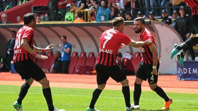 Eskiehirspor, Samsunspor'a gol yadrd:5-0