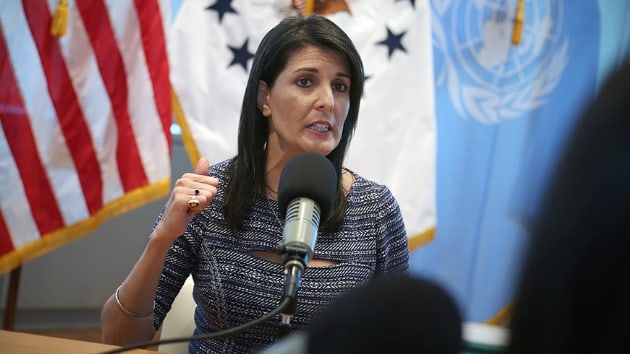 ABD'nin BM Daimi Temsilcisi Haley: Bana geleceklerin actacandan emin olabilir
