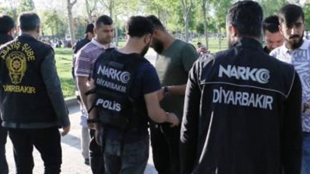 Diyarbakrda narko terr uygulamas  
