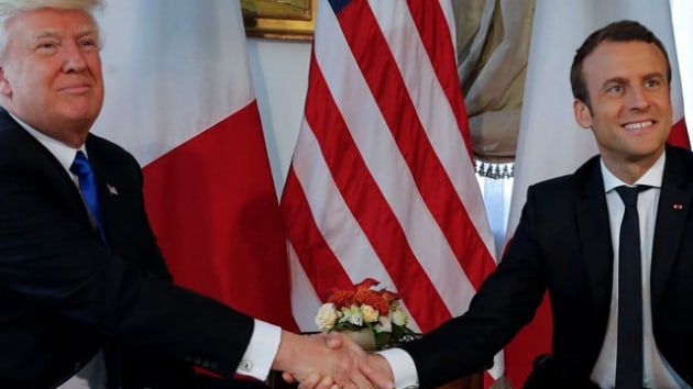 Macron: Amerikallar Suriye'de kalmaya biz ikna ettik