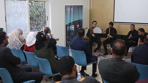 Trk sanatlar Ramallah'ta tasavvuf mzii konseri verdi