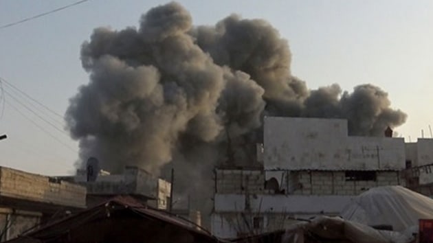 Suriyede rejim glerinden dlib'e saldr: 7 l, 3 yaral  