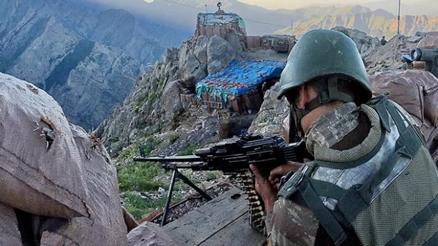 Terr rgt PKK'nn beyin takmndaki 89 terrist, 16 ay iinde etkisiz hale getirildi