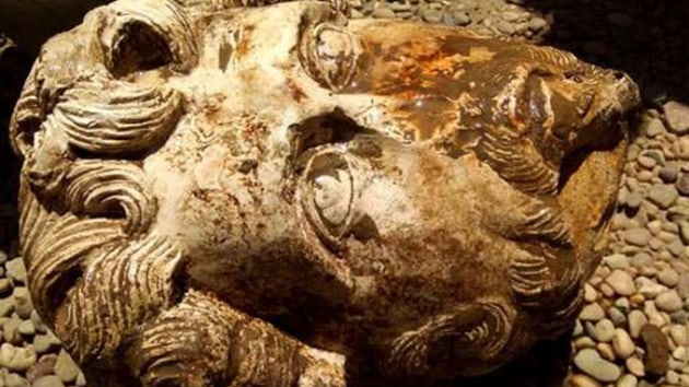 Arkeologlar Msr'da Roma mparatoru Marcus Aurelius'un bstn buldu