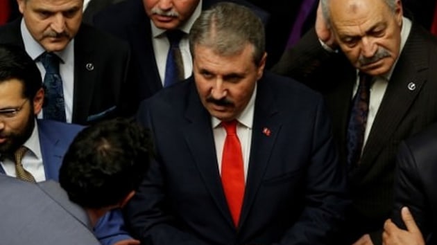 BBP Genel Bakan Mustafa Destici'den CHP-P yorumu: Daha byk i birliinin, amacn, gayenin hedefin olduunu gsteriyor