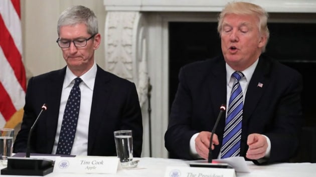 Trump, Apple'n CEO'su Tim Cook'u Oval Ofis'te arlayacak