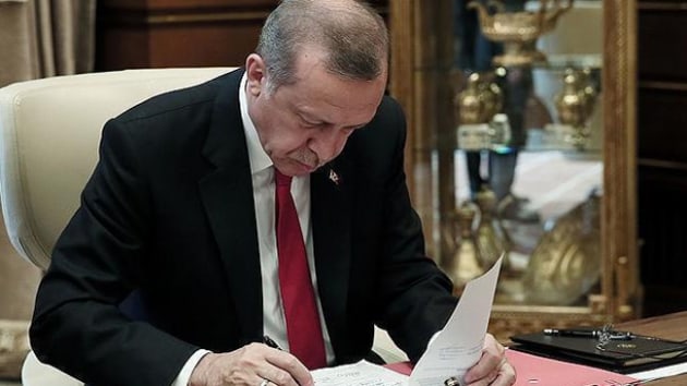 Cumhurbakan Erdoan, 10 maddelik uyum yasasn onaylad