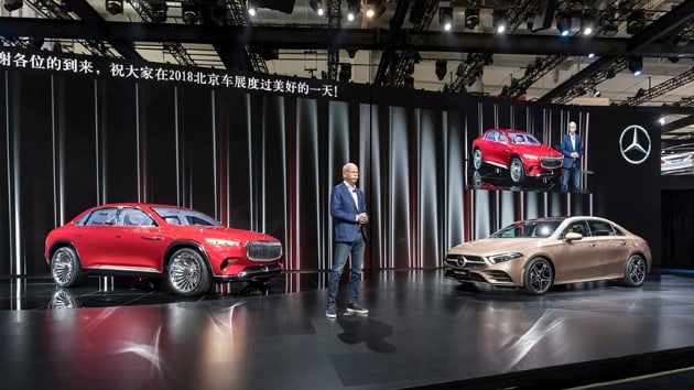 Mercedes-Benz, Auto China 2018de yeni modellerini sergiliyor