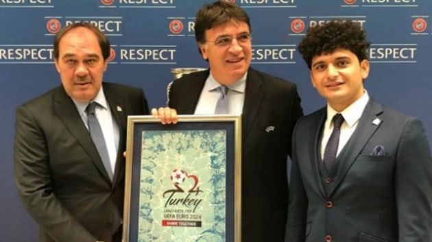 TFF, Euro 2024 dosyasn UEFA'ya sundu