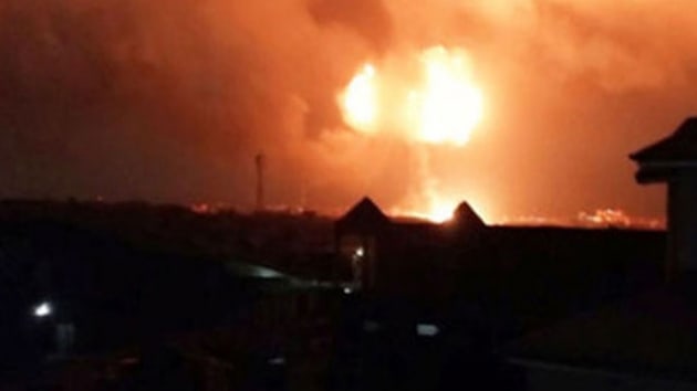 Hama'da iddetli patlama: 38 l, 57 yaral