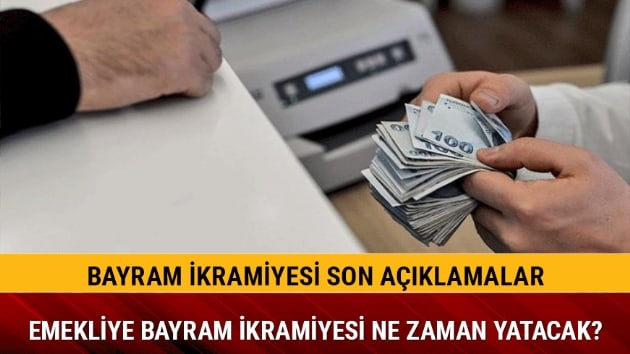 Emekli bayram ikramiyesi ne zaman yatar