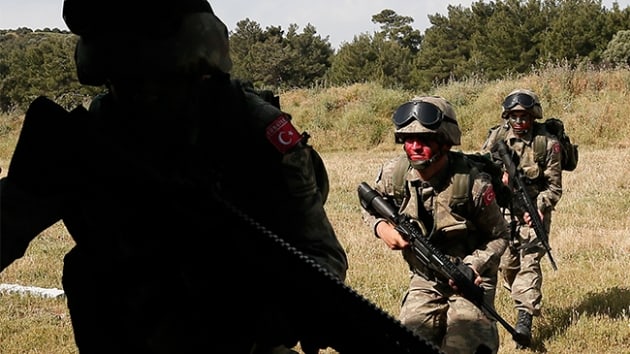 TSK'nn planl faaliyetleri arasnda yer alan tatbikat, Krklareli 55. Mekanize Piyade Tugay Komutanl'nda icra ediliyor 