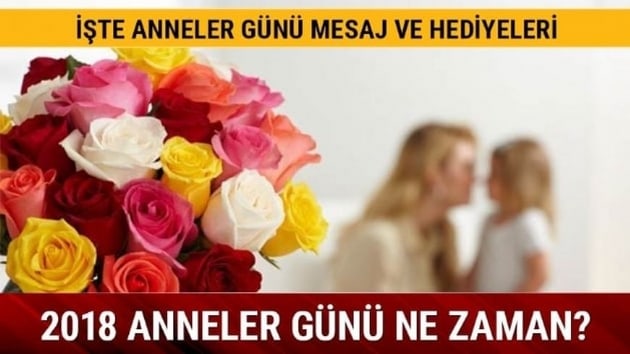 2018 Anneler Gn ne zaman kutlanacak?