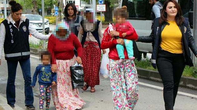 St alma bahanesiyle girdikleri markette hrszlk yapan 3 kadn yakaland